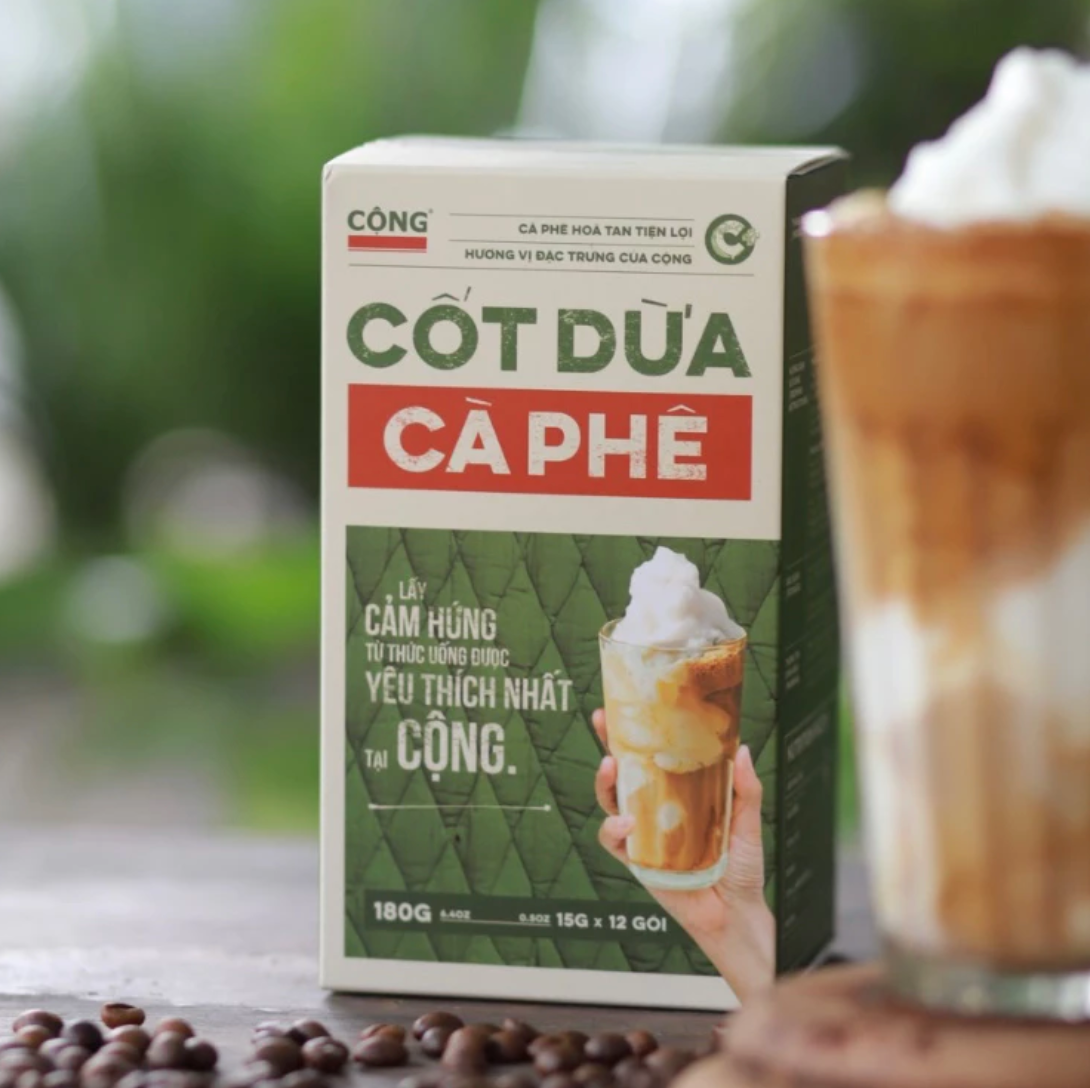 Cộng Cà Phê ココナッツ香るインスタントベトナムコーヒー/ Cộng Cộng Cà Phê ココナッツ香るインスタントベトナムコーヒー/ Cộng