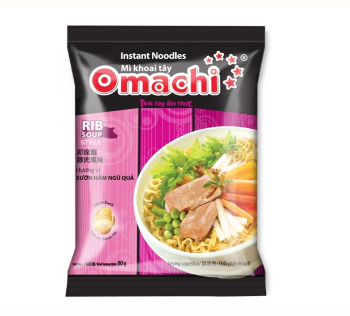 Instant noodles Omachi (Suon: Pork flavor) – VIETKAU-ベトナム食品