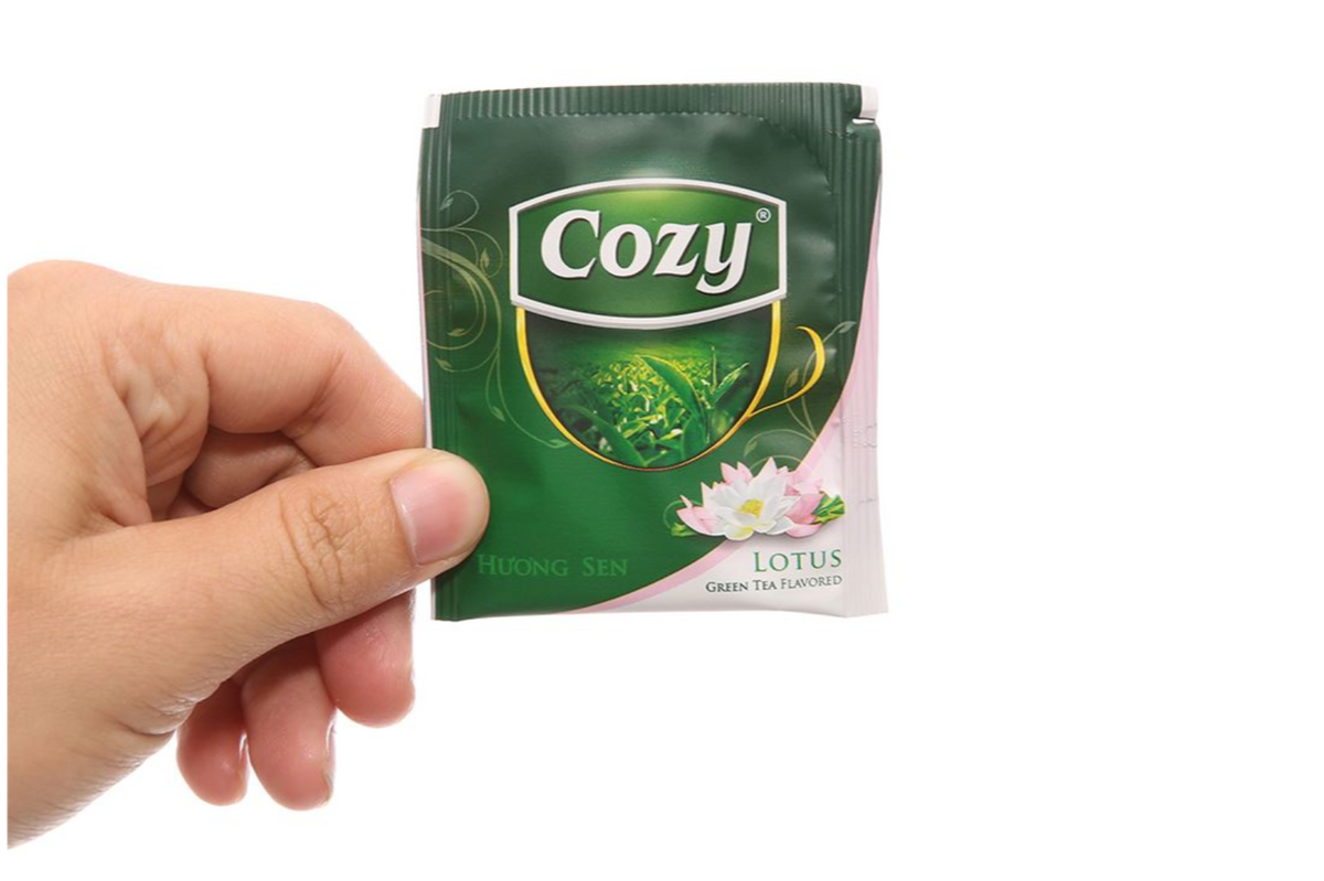 ハス茶 / Trà Cozy hương sen hộp 50g (25 gói x 2g) – Viet KAU