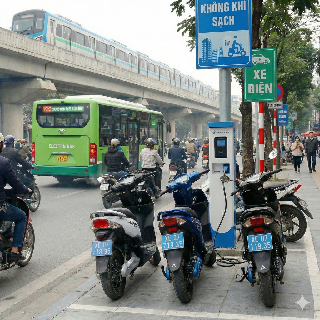 【ベトナム最新情報】ハノイ中心部で「ガソリン車禁止」が秒読み？2026年7月施行に向けた「2つの緊急課題」とは