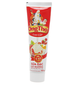 Vietnamese Coffee Condensed Milk Tube Condensed Milk VINAMILK (Vietnamese Condensed Cream) /Sữa đặc có đường Ông Thọ Đỏ tuýp 165g 