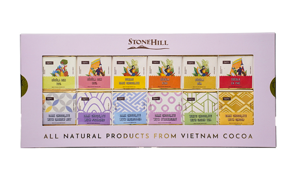Stone Hill チョコレート ギフトボックス 12個入り / Stone Hill Gift Box – 12 Pieces