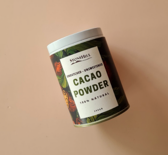 Stone Hill カカオパウダー / Cacao Powder – Gift Can Edition 200g