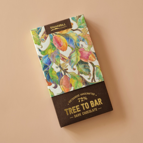 Stone Hill Cacao 72％ チョコレート /72% Tree To Bar Dark Chocolate