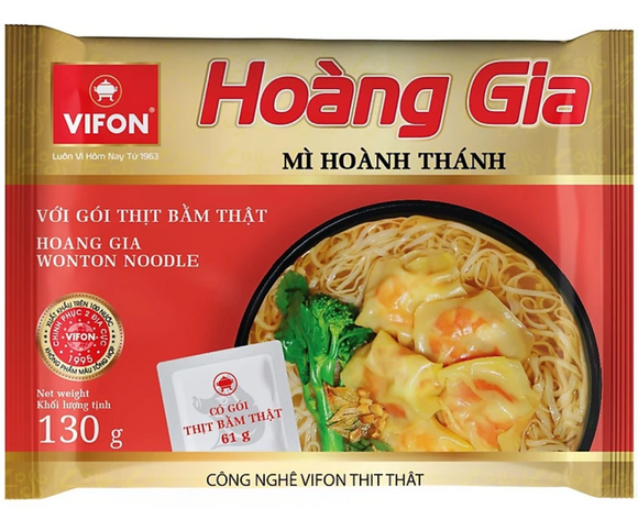 Hoang Gia ワンタン麺  /Hoàng Gia Mì Hoành Thánh VIFON 130gr