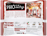 チンスー フォーストーリー 牛肉風味（131g）/ Chin-su Phở Story tô (có thịt thật) hương vị Phở bò, Chinsu Phở bò Story tô, Phở Thìn bờ hồ (131g/tô)