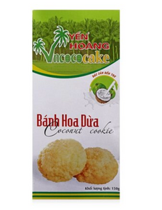 Vietnamese Coconut Cookies 150g (YEN HOANG)