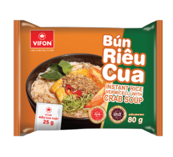 ブンリュウ VIFON / Bún Riêu Cua VIFON  80g