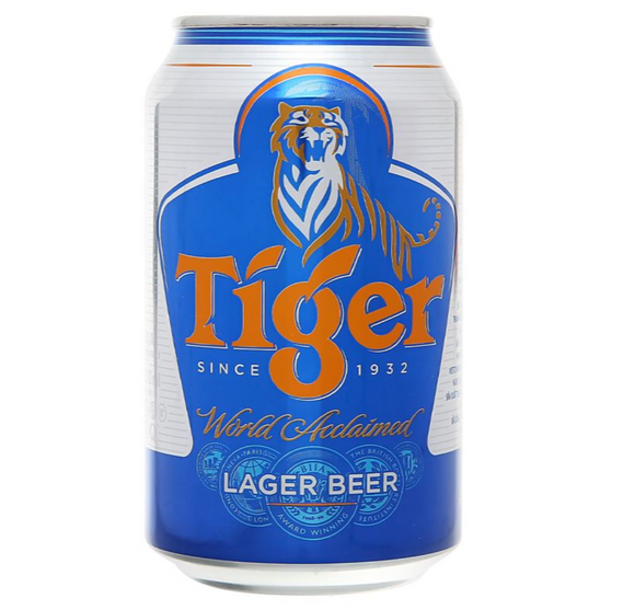 타이거 맥주 330ml / Bia Tiger 330ml