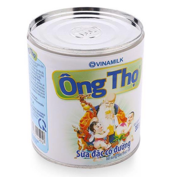 VINAMILK コンデンスクリーム ミルク / Sữa đặc có đường Ông Thọ Vinamilk lon 380g