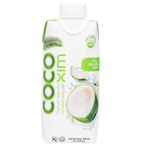 COCOXIM Coconut Water 330ml / COCOXIM Nước dừa xiêm xanh Cocoxim 330ml