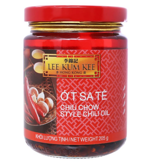 Lee Kum Kee Sate Chili Seasoning Paste/ Ớt sa tế Lee Kum Kee hũ 205g
