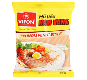 フーティウ  ナム ヴァン Vifon  65g/ Hủ tiếu Nam Vang Vifon