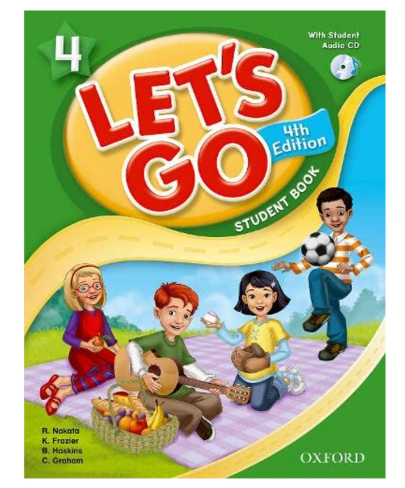 Lets Go 4th Edition Level 4 Student Book with Audio CD Pack (Let's Go)