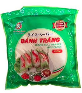 Rice paper 22cm 500g 1 bag HUONG NAM Banh Trang